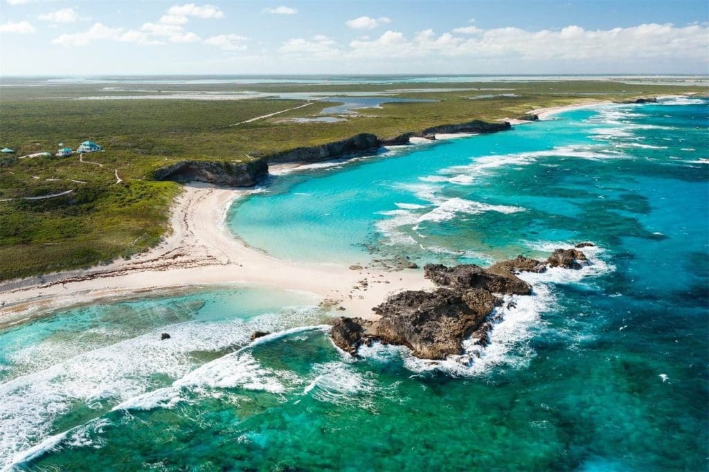 Mudjin habour, middle caicos